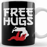 Baskı Dükkanı Funny Free Hugs Bjj Jiu Jitsu Takedown Jiu Jitsu Kupa