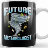 Baskı Dükkanı Funny Future Meteorologist Tornado &amp; Hurricanes Kupa