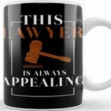 Baskı Dükkanı Funny Lawyer Gift Law School Graduation New Attorney Kupa