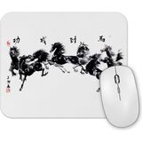 Baskı Dükkanı Gallop of the 8 Horses Mouse Pad