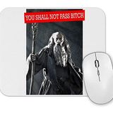 Baskı Dükkanı Gandalf You Shall Not Pass Mouse Pad