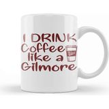 Baskı Dükkanı Gilmore Girls Drink Coffee Like A Gilmore Lukes Coffee T Gilmore Girls Fan Gift Brown Kupa