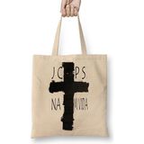 Baskı Dükkanı Gospel Jesus Na Minha Vıda Bayan Günlük Çanta