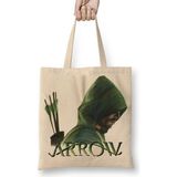 Baskı Dükkanı Green Arrow Bez Çanta