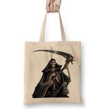 Baskı Dükkanı Grim Reaper Bez Çanta