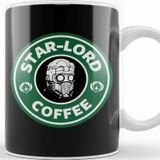 Baskı Dükkanı Guardians of The Galaxy Star Lord Coffee Starbucks Kupa
