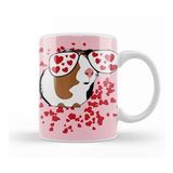 Baskı Dükkanı Guinea Pig Lover Valentine With Big Heart Kupa