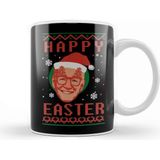 Baskı Dükkanı Happy Easter - Funny Joe Biden Kupa
