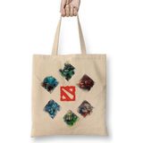 Baskı Dükkanı Herois Dota 2 Bez Kadın Günlük Çanta