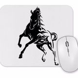 Baskı Dükkanı Horse Tattoo 4 Preto Mouse Pad
