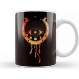 Baskı Dükkanı Horseshoe Third Eye Dream Catcher Lucky Fantasy Magic Kupa