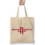 Baskı Dükkanı Houston Rockets Bez Kadın Günlük Çanta