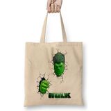 Baskı Dükkanı Hulk Modelo 3 Bez Kadın Günlük Çanta