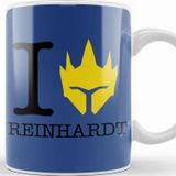 Baskı Dükkanı I Love Reinhardt Overwatch Kupa
