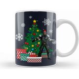 Baskı Dükkanı Jax Around The Christmas Tree Mortal Kombat Porselen Beyaz Kupa Bardak