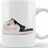 Baskı Dükkanı Jordan 1 Mid Arctic Orange Black Toe Crimson Tint White Arctic Kupa