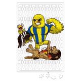 Baskı Dükkanı Kanarya Kartal Aslan Boğazlıyor 240 Parça Puzzle