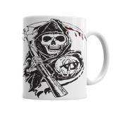 Baskı Dükkanı KB1014 Sons Of Anarchy Reaper Porselen Kupa Bardak