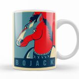 Baskı Dükkanı KB10176 Bojack We Trust Porselen Kupa Bardak