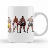 Baskı Dükkanı KB10183 Boxing Boxers Boks Porselen Kupa Bardak