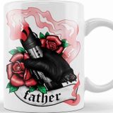 Baskı Dükkanı KB10399 Darth Vader Sith Father Porselen Kupa Bardak