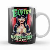 Baskı Dükkanı KB10486 Elvira Mistress Of The Dark Porselen Kupa Bardak