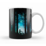Baskı Dükkanı KB10575 Forest Long Ride Porselen Kupa Bardak