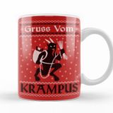 Baskı Dükkanı KB10685 Grus Vom Krampus Porselen Kupa Bardak