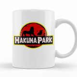 Baskı Dükkanı KB10708 Hakuna Park Porselen Kupa Bardak