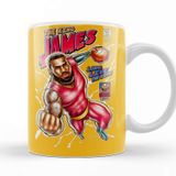 Baskı Dükkanı KB11092 Lebron James The King James Porselen Kupa Bardak