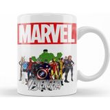 Baskı Dükkanı KB11211 Marvel Avengers Porselen Kupa Bardak