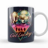 Baskı Dükkanı KB11290 Movie Daft Punk Get Lucky Porselen Kupa Bardak