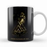 Baskı Dükkanı KB11443 Odin Father Of All Porselen Kupa Bardak
