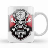 Baskı Dükkanı KB11543 Predator Hunting Club Porselen Kupa Bardak
