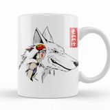 Baskı Dükkanı KB11549 Princess Mononoke Porselen Kupa Bardak
