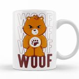 Baskı Dükkanı KB12203 Woof Porselen Kupa Bardak