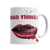 Baskı Dükkanı KB1235 True Blood Bad Things Porselen Kupa Bardak