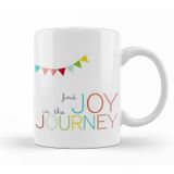 Baskı Dükkanı KB12428 Find Joy In The Journey Bike Porselen Kupa Bardak