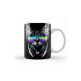 Baskı Dükkanı KB12461 Havalı Dj Cool Kedi Porselen Kupa Bardak