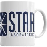 Baskı Dükkanı KB1298 The Flash Star Lab Porselen Kupa Bardak