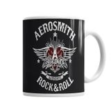 Baskı Dükkanı KB1390 Aerosmith Porselen Kupa Bardak