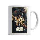 Baskı Dükkanı KB1445 Star Wars Guerra Nas Estrelas Porselen Kupa Bardak