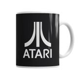 Baskı Dükkanı KB1498 Oyun Atari Logo Vintage Porselen Kupa Bardak