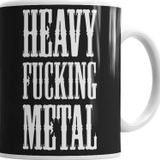 Baskı Dükkanı KB1675 Heavy Metal Porselen Kupa Bardak