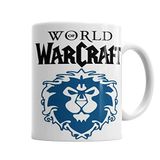 Baskı Dükkanı KB2062 World Of Warcraft Alliance Porselen Kupa Bardak