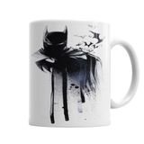 Baskı Dükkanı KB2174 Batman Paint Drop Porselen Kupa Bardak