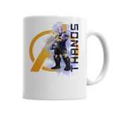 Baskı Dükkanı KB2188 Avangers Thanos Porselen Kupa Bardak