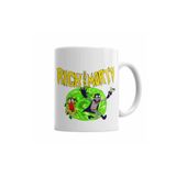 Baskı Dükkanı KB2628 Rick E Morty Versao Batman Robin Porselen Kupa Bardak
