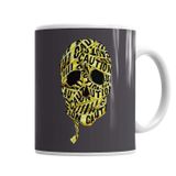 Baskı Dükkanı KB2991 Caution Skull Porselen Kupa Bardak