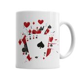 Baskı Dükkanı KB3290 Poker Porselen Kupa Bardak